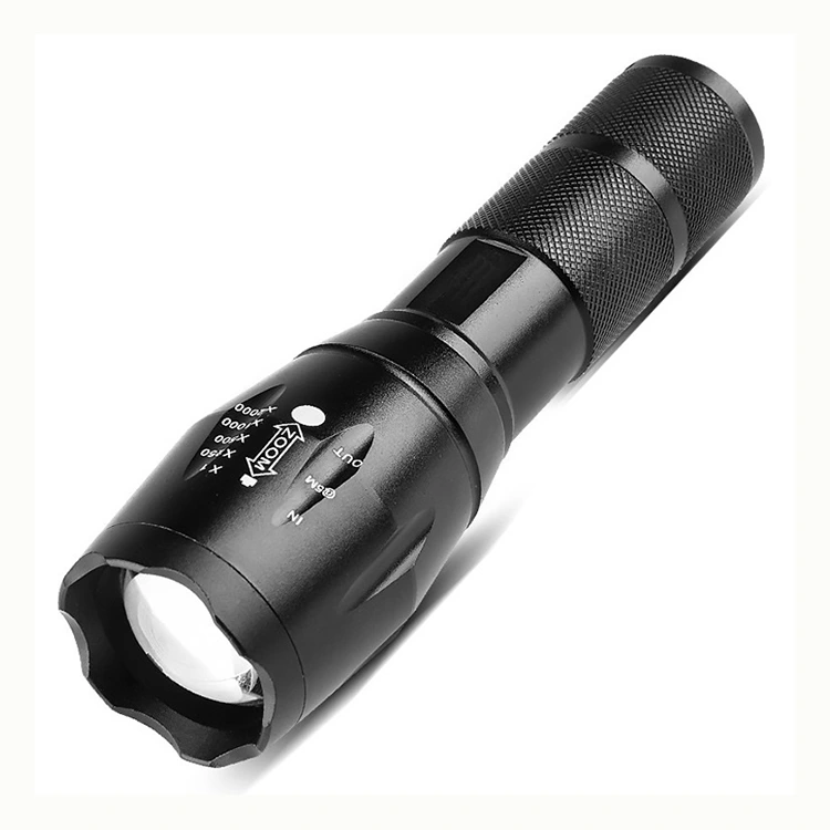 250lm Tactical LED Zoom Fashlight