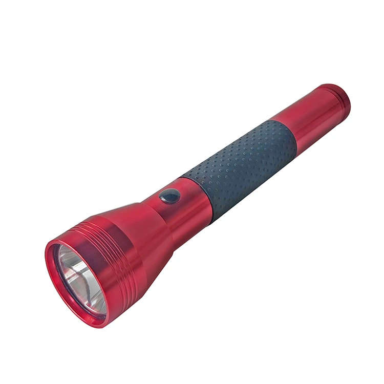 High Power 300lumen Rubber Grip Led Flashlight