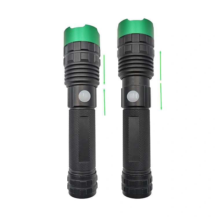 5000lumen COB rechargeable flashlight